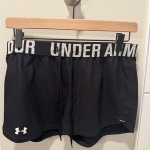 Under Armour Women's Athletic Black Shorts - Size S